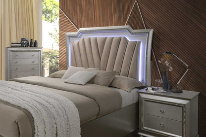 Kaitlyn Bed With Led Lighting and Storage