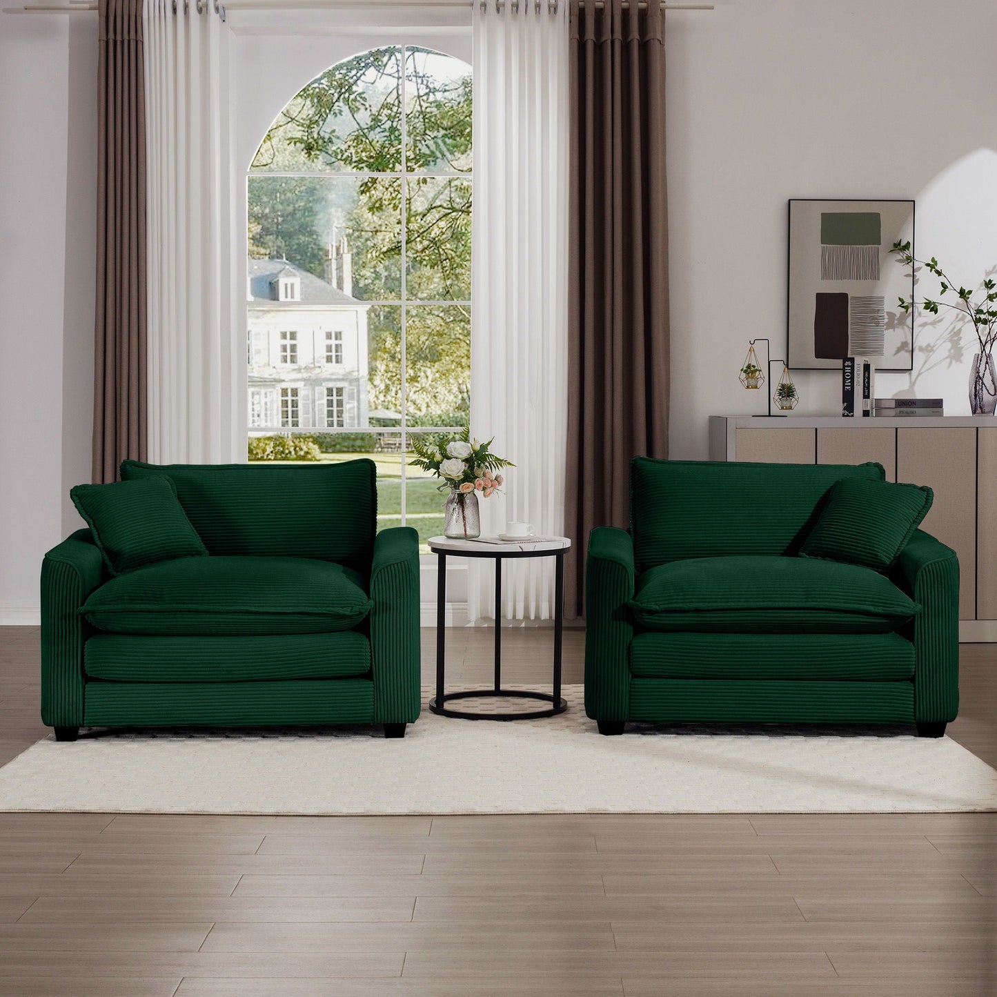 Classic Modern Chair and Memory Foam Pillow