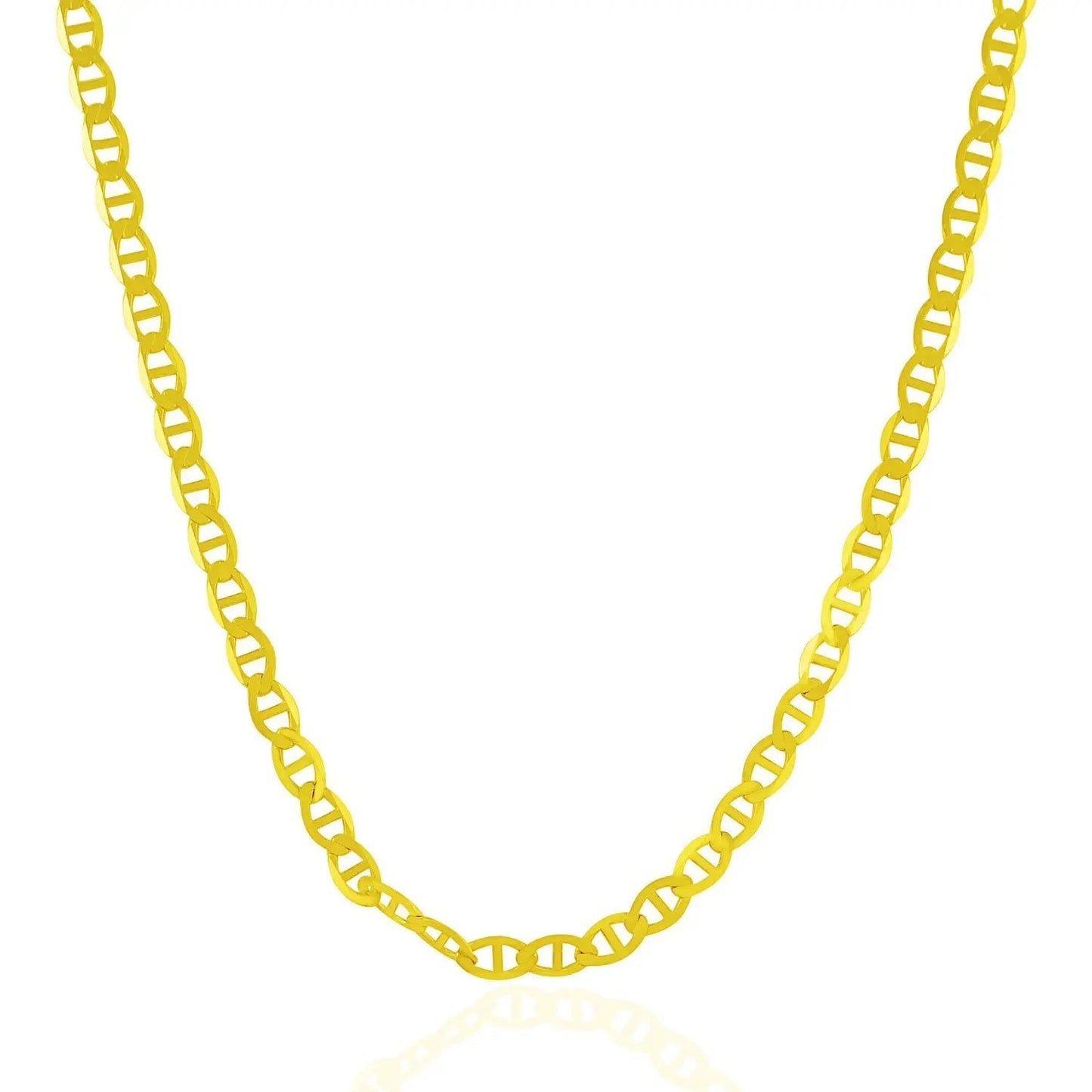4.5mm 10k yellow gold mariner link chain necklace on Tampa Home & Garden Store
