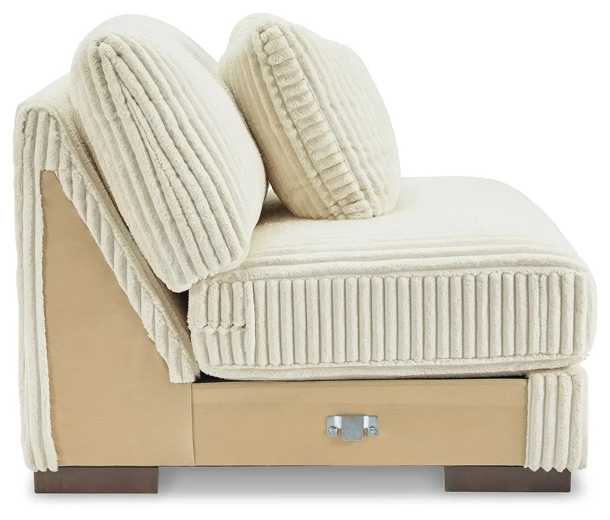 Lindyn Sectional Sofa with Cord Upholstery