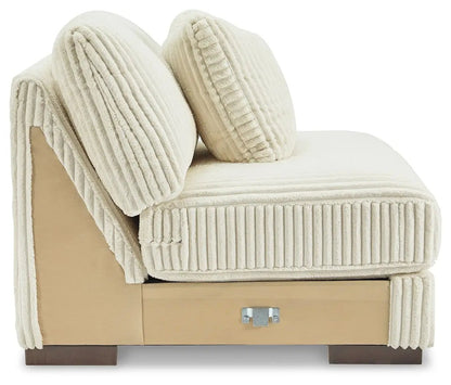 Lindyn Sectional Sofa with Cord Upholstery