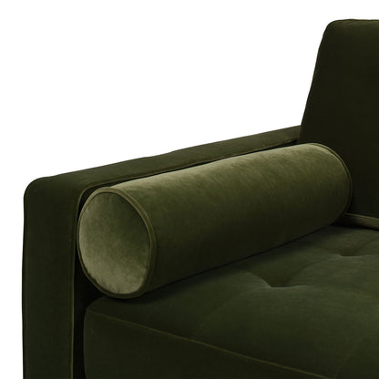 Mid Century Modern Olive Sofa for Stylish Living