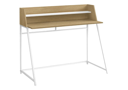 Marble Look Computer Desk for Home Office