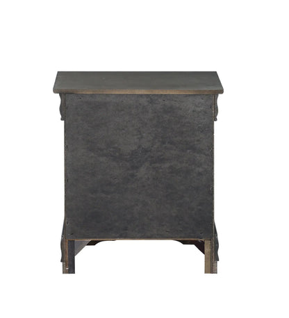 Louis Philippe Accent Nightstand With Drawers
