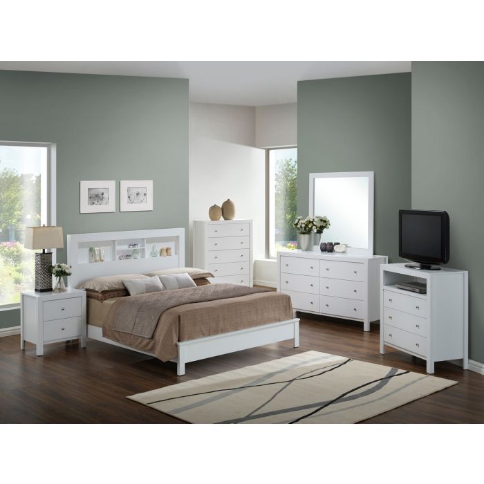 Stylish and Transitional Wooden Bed Frame