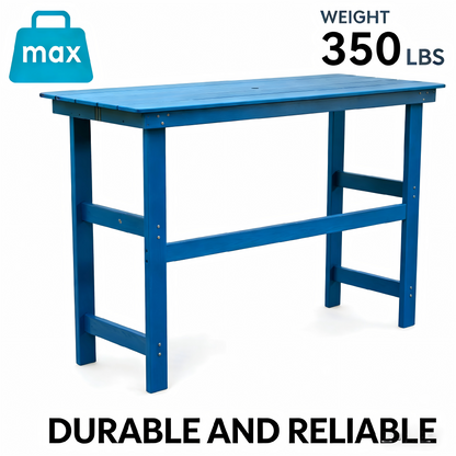 Heavy Duty HDPE Outdoor Dining and Bar Table