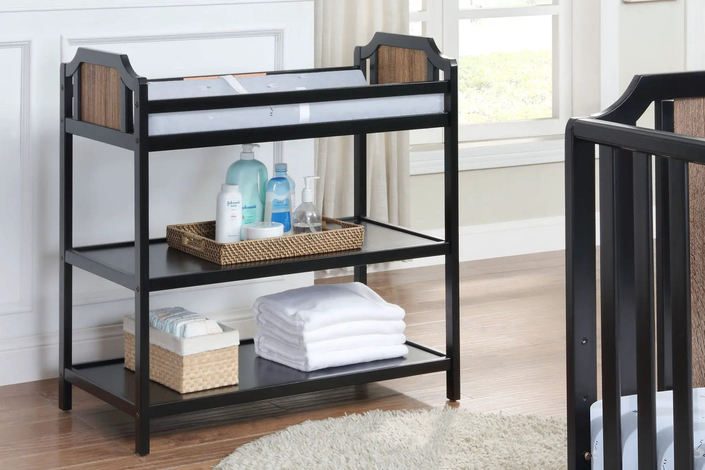 Brees Changing Table Safety Rails for Diapers