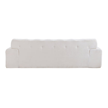 Cloud Chenille Three Seater Sofa with Tufting