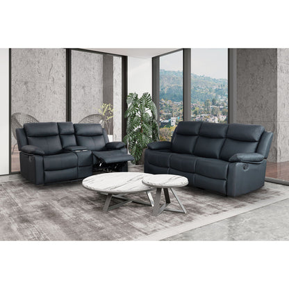 Blanche Reclining Sofa With Led Accent and Lights