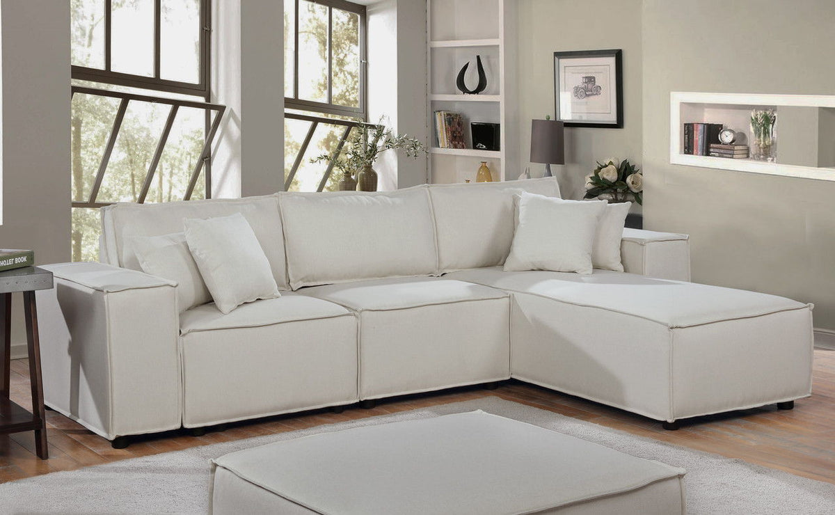 Harvey Contemporary Sofa and Reversible Chaise