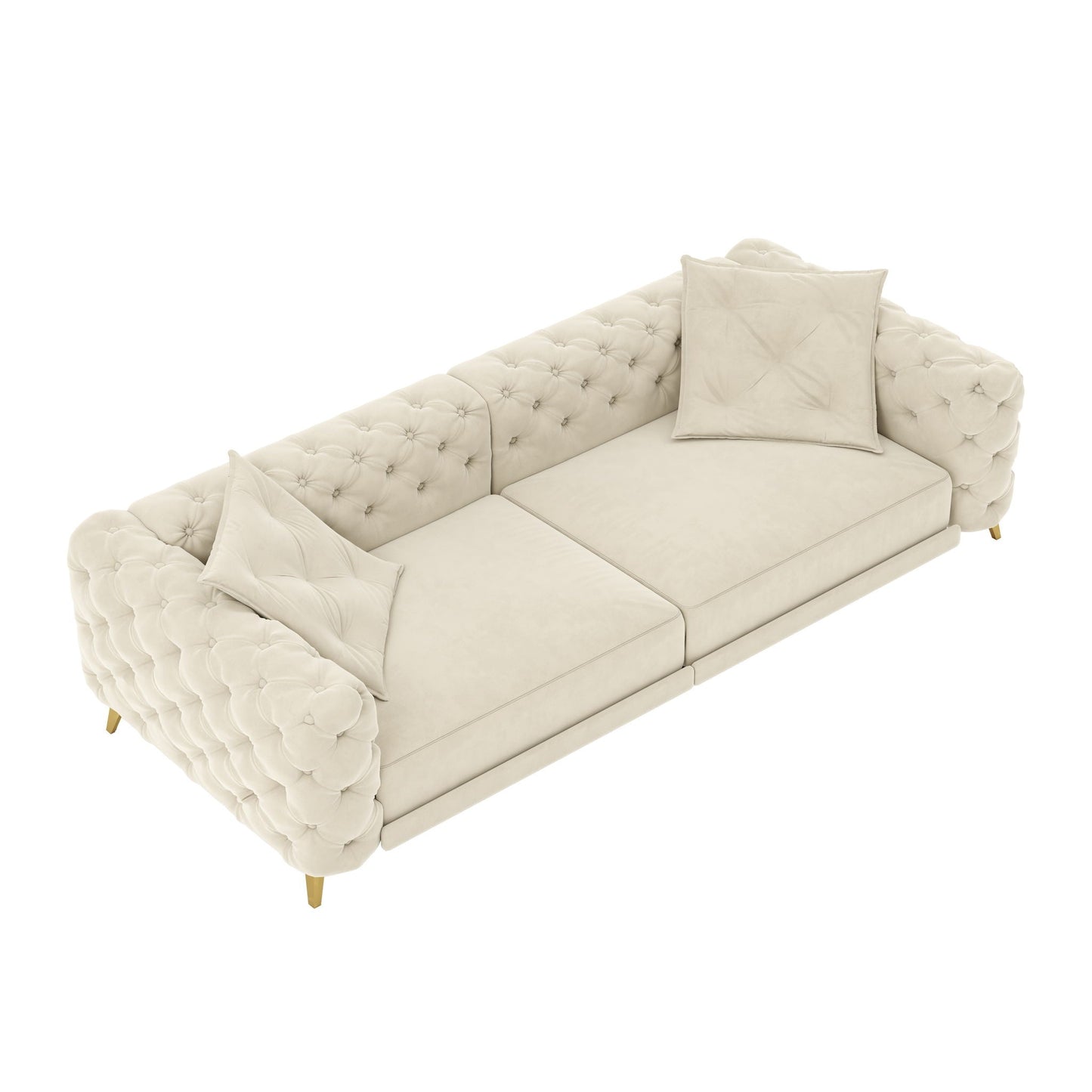 The 3 In 1 Convertible Sofa and Deep Seats