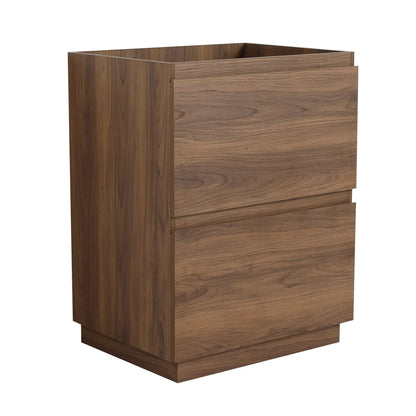 Modern Freestanding Vanity with Double Drawer