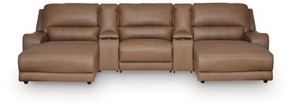 DeepWakes Power Reclining Sectional with Chaise