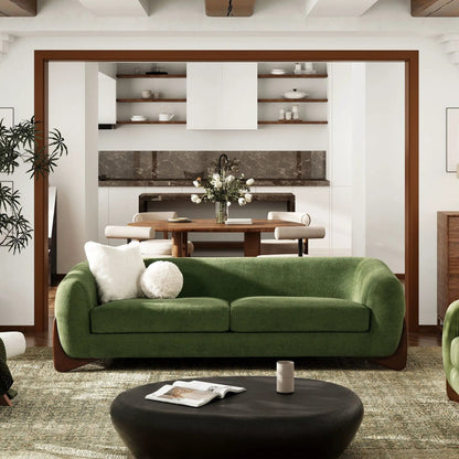 Alpine Luxurious Sherpa Bouclé Sofa For Comfort