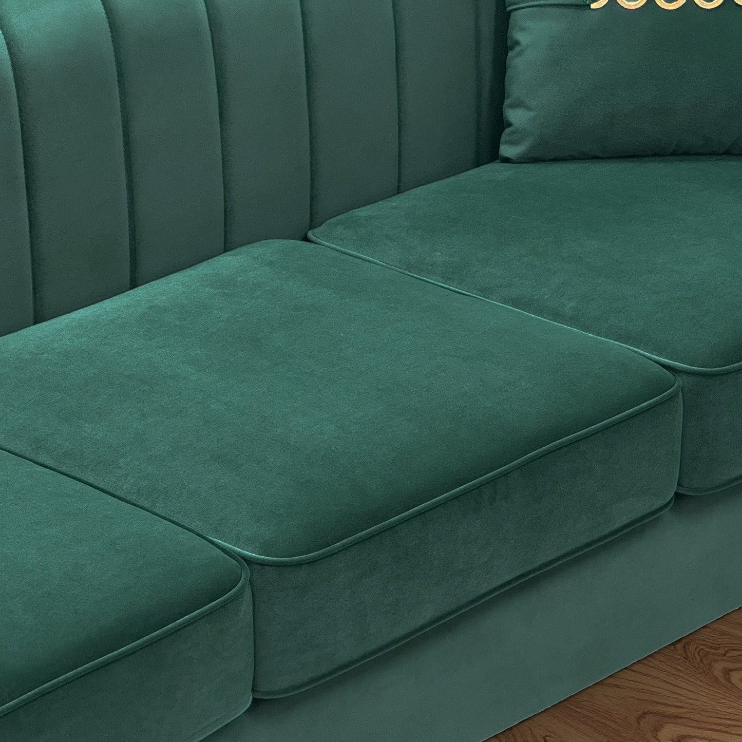 Contemporary Velvet Sofa For Living and Home