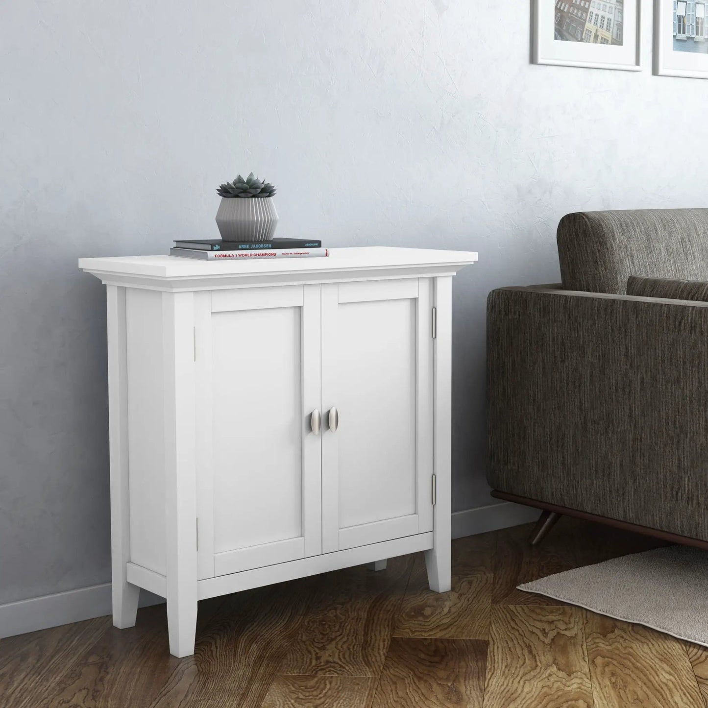 Redmond Handcrafted Solid Wood Storage Cabinet