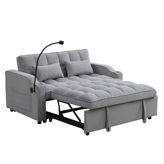 Modern Loveseat and Pullout Bed for Small Spaces