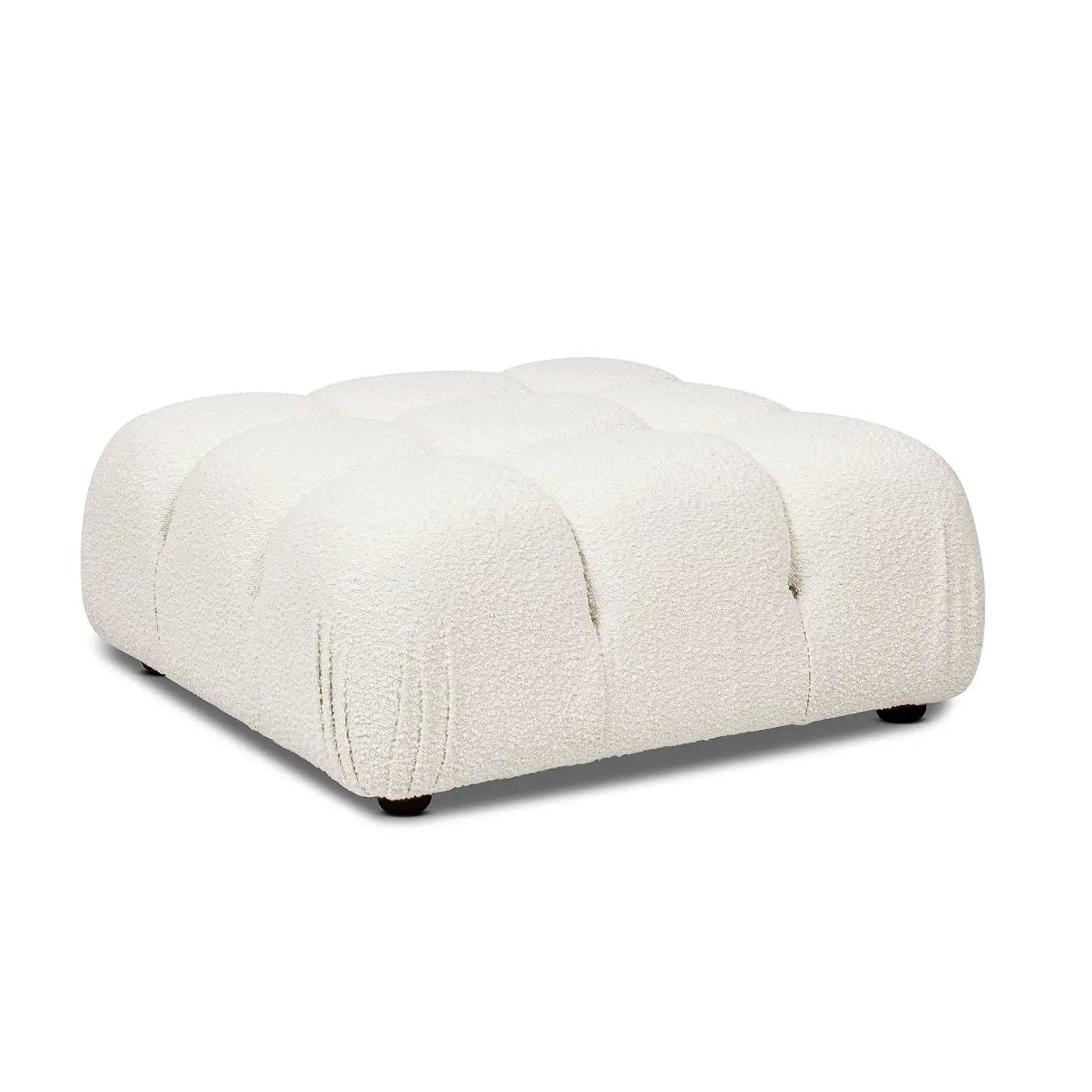 Marcel Bubble Modular Cocktail Ottoman cream boucle, 5-piece ottomans by Unique Piece Furniture on Tampa Home & Garden Store