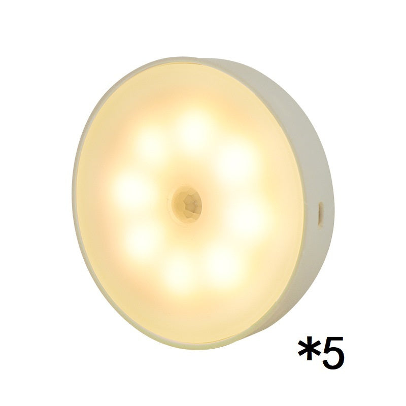 LED puck lights 5-pack, warm white, wireless USB rechargeable by UpTrend Deals on Tampa Home & Garden Store