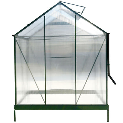 Heavy Duty Polycarbonate Greenhouse Kit and Door