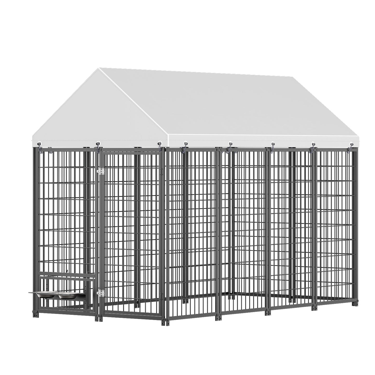 Large Outdoor Dog Kennel for Backyard and Patio
