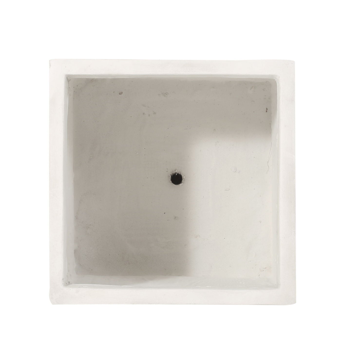 Durable Planter white square planter by HouseOfZazla with wide lip on Tampa Home & Garden Store