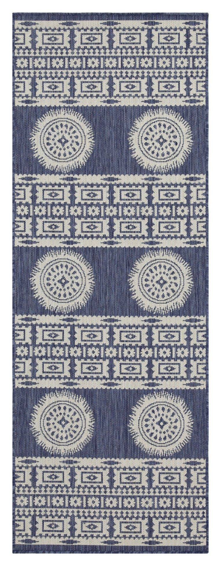 Sunshine Indoor and Outdoor Area Rug in Blue