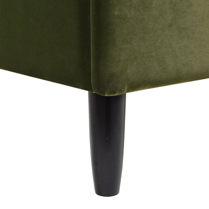 Aspen Vertical Tufted and Modern Platform Bed