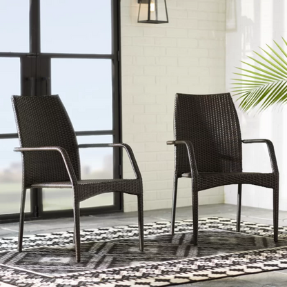 Outdoor Wicker Chairs And A Two Piece Patio Set