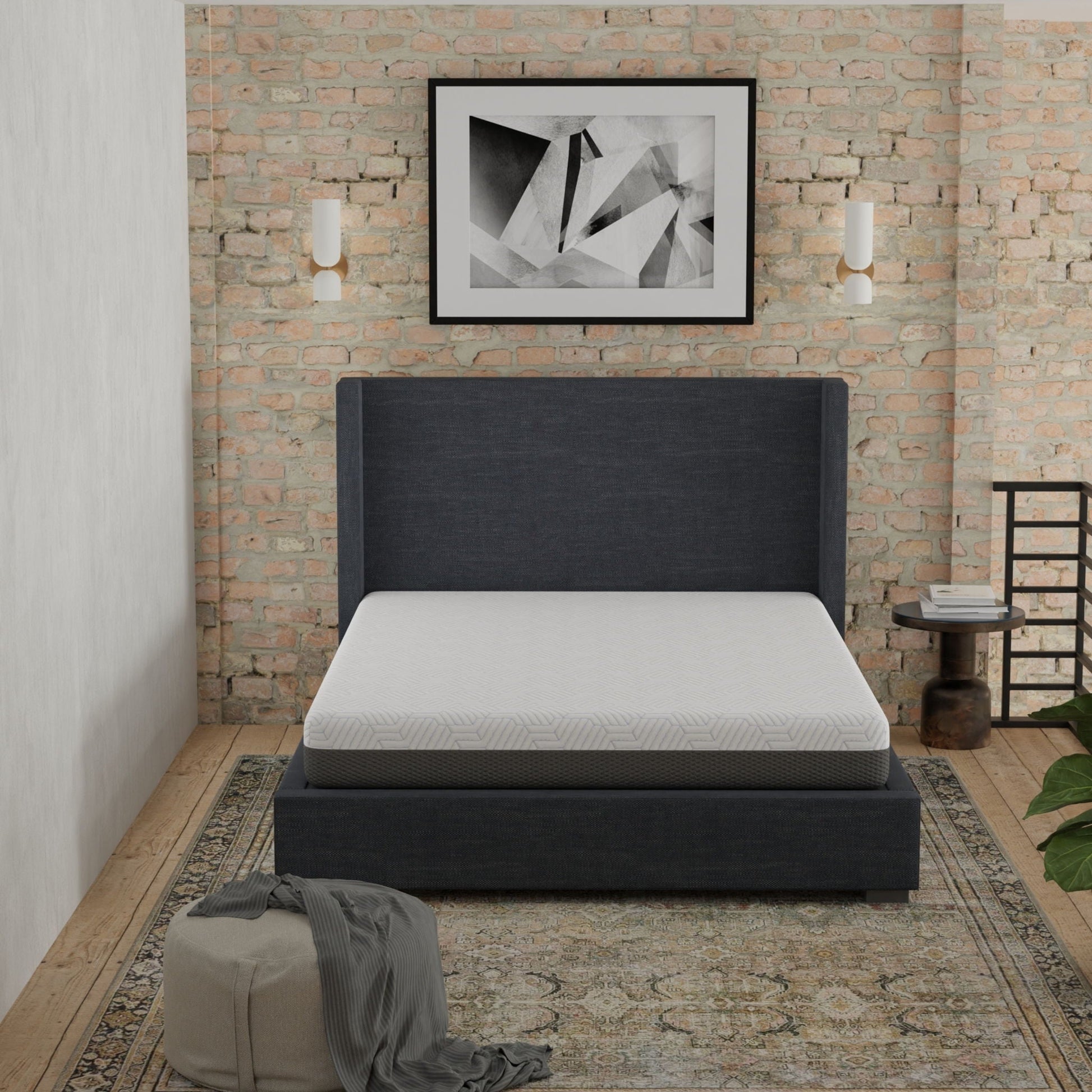 Pur Chill 10in medium-firm hybrid mattress with phase-change cooling fabric on Tampa Home & Garden Store