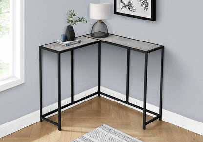 Corner Console Table With L Shaped Design
