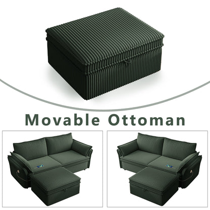 85 Inch Convertible Sofa Bed and a Plush Fleece