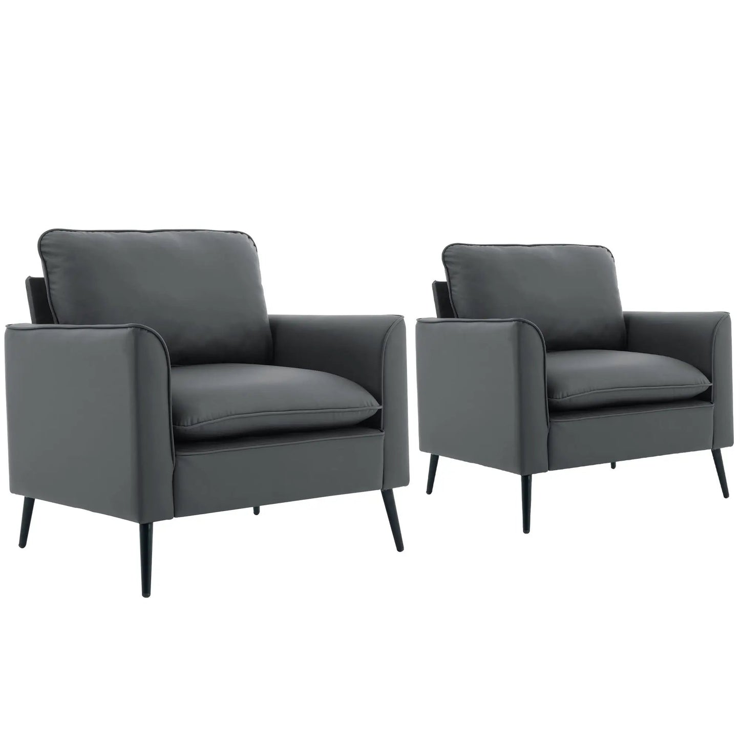 Nordic Retro Light Upholstered Sofa Chair