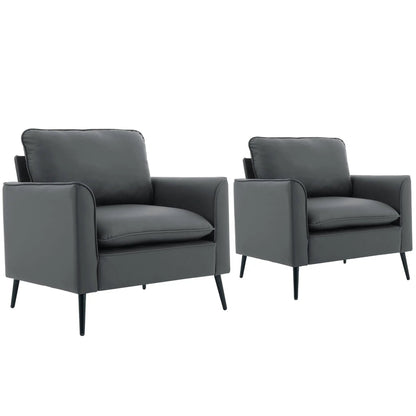 Nordic Retro Light Upholstered Sofa Chair