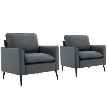 Nordic and Elegant Upholstered Sofa Chair