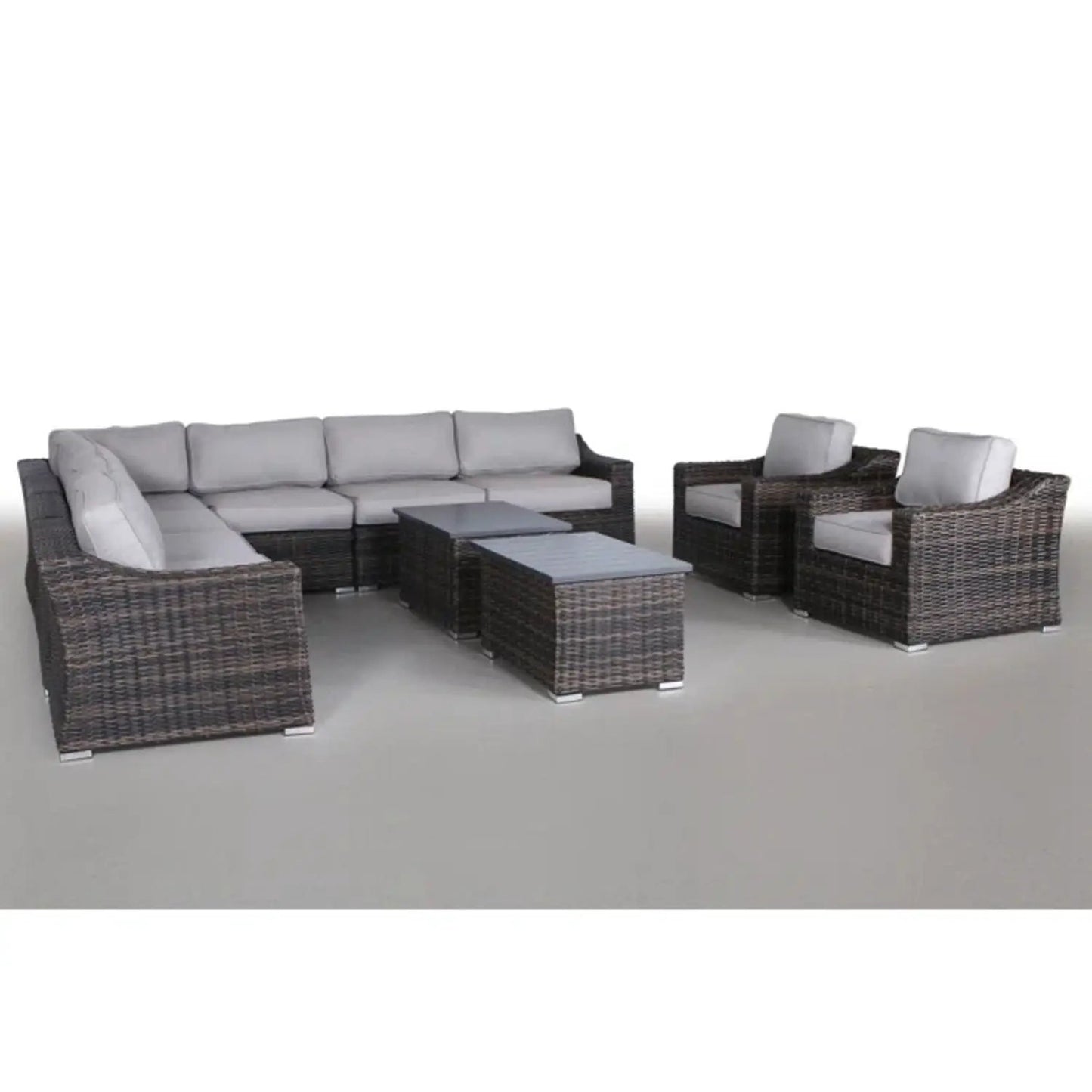 Outdoor Sofa Seating Group with Cushions