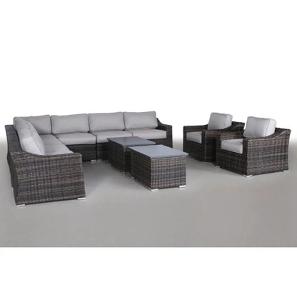 Outdoor Sofa Seating Group with Cushions