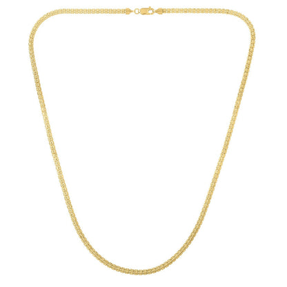 Ice Barrel Chain Necklace 14k yellow gold 3.10 mm by Bids.com on Tampa Home & Garden Store