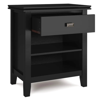 Artisan Handcrafted Bedside Table with Drawer