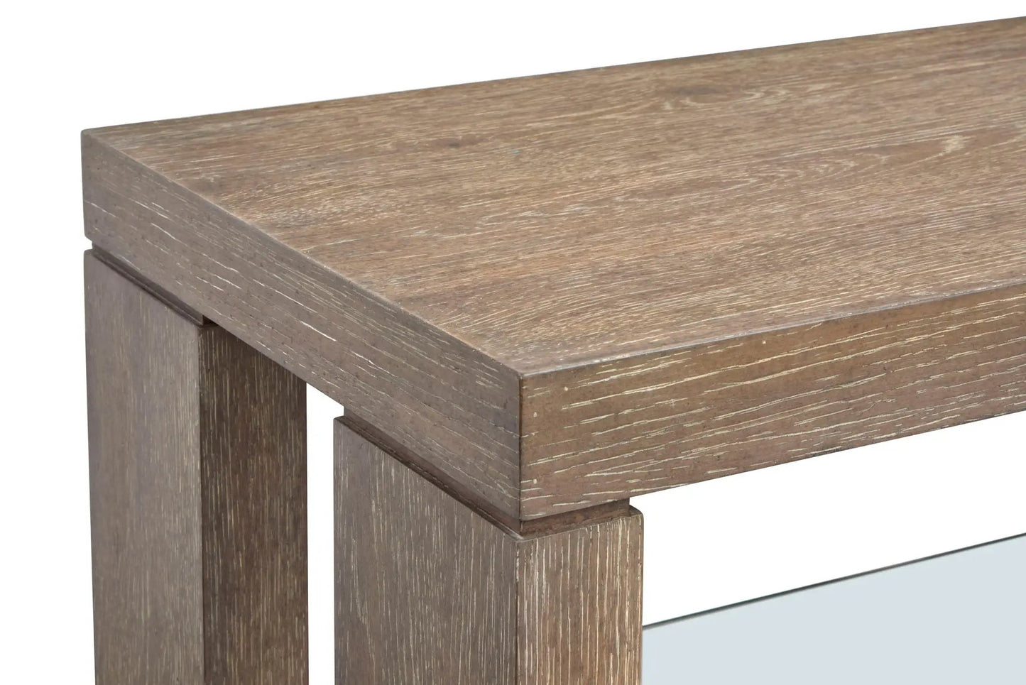 Cypress Console Sofa Table spiced brown wood finish Unique Piece Furniture on Tampa Home & Garden Store