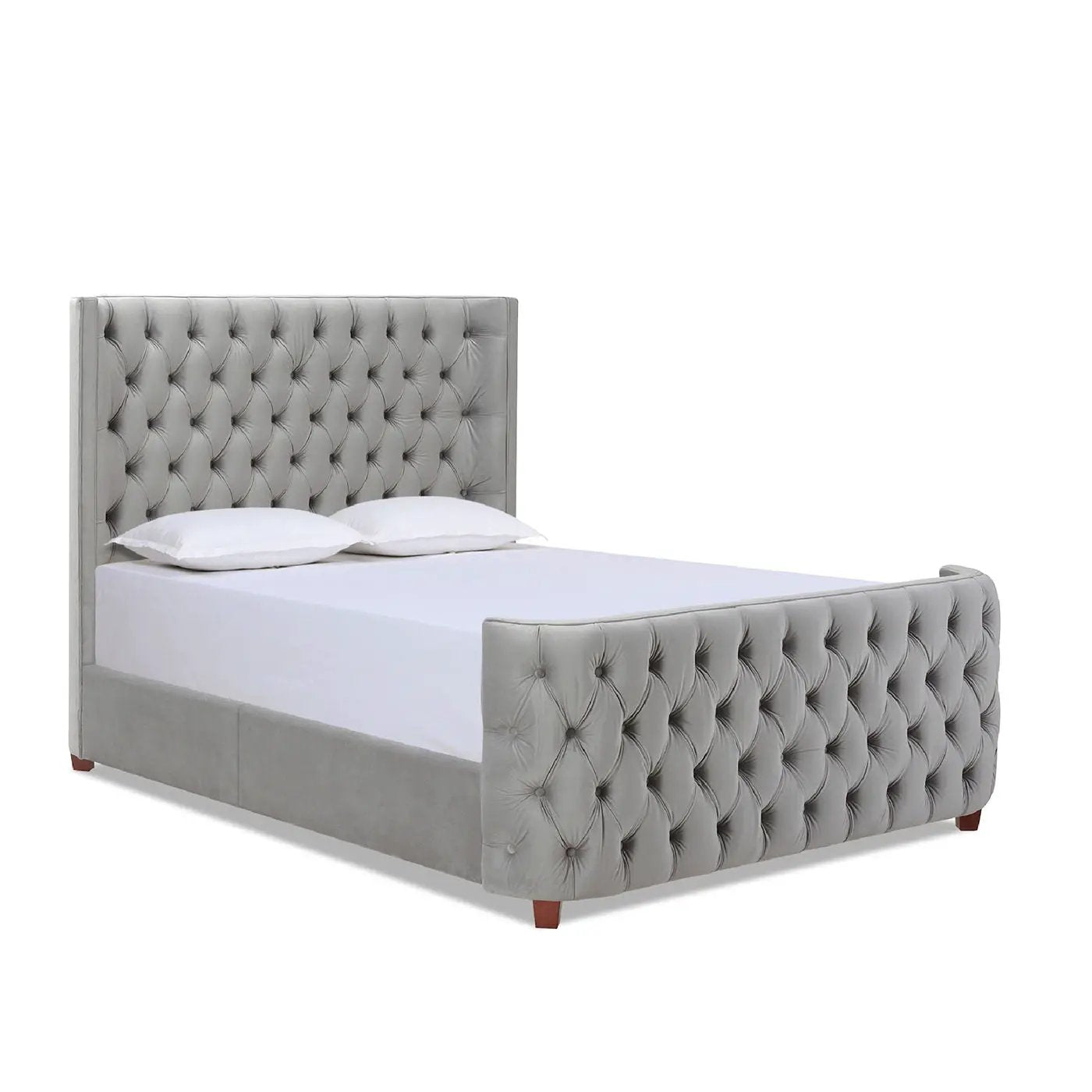 Brooklyn Tufted Bed Headboard and Footboard Set