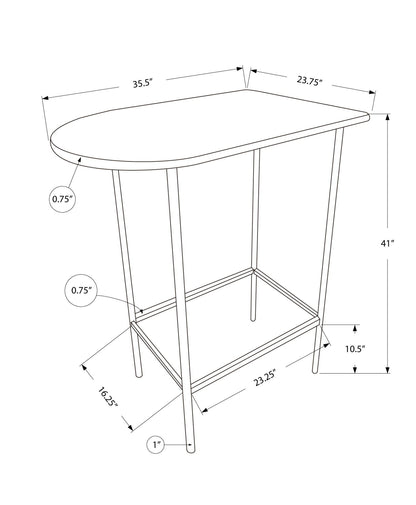 Rectangular Home Bar Table for Compact Kitchens