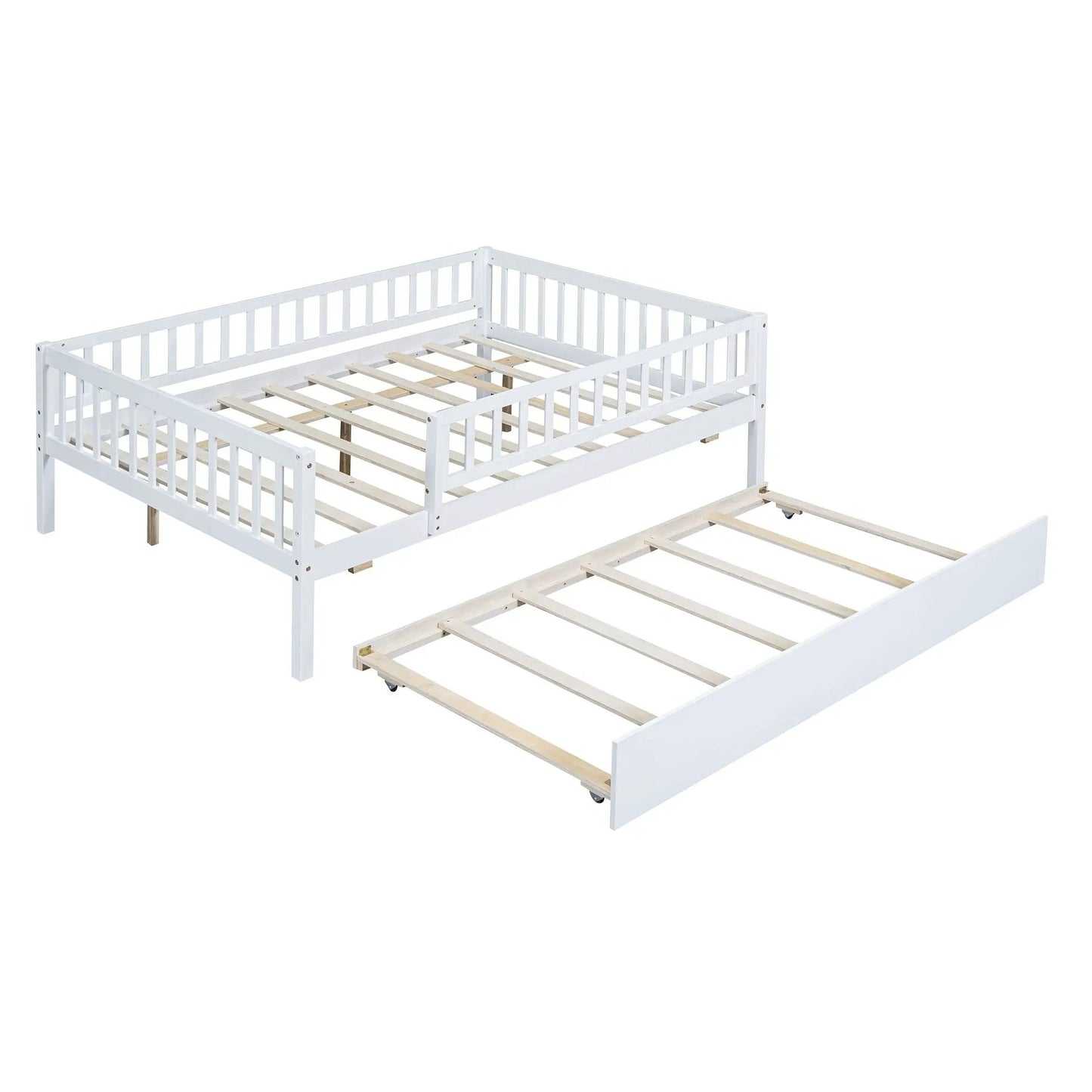 Multi Functional Wooden Daybed Frame Solid Pine