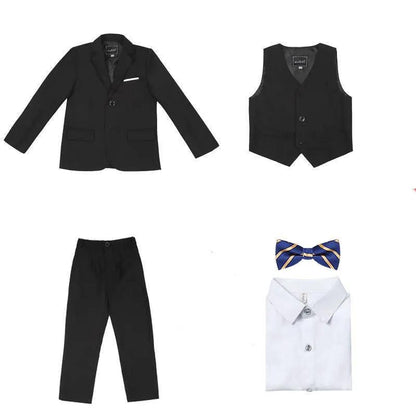 Handsome Dark Blue Children's Suit for Boys