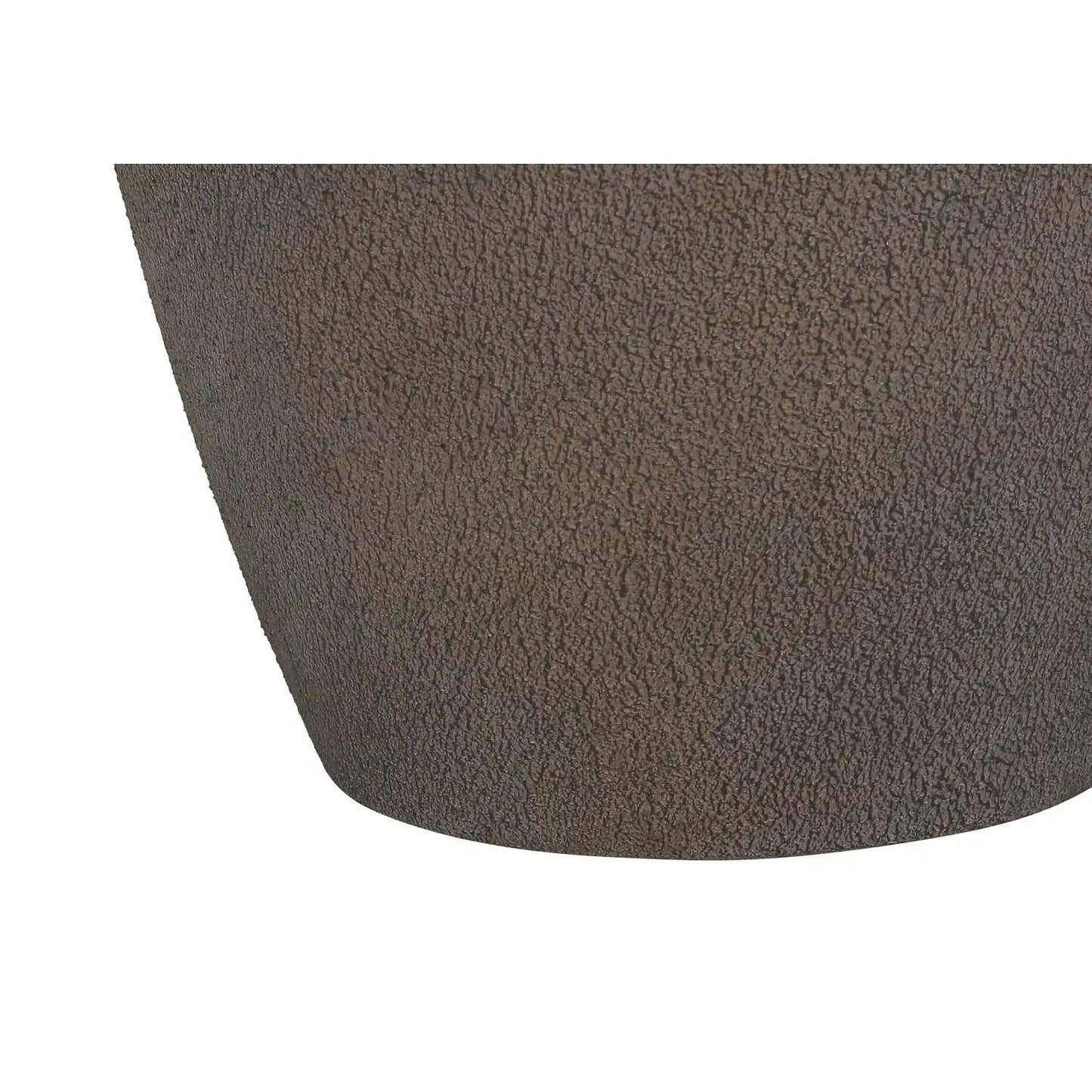 Table lamp ceramic base with textured gray finish on Tampa Home & Garden Store