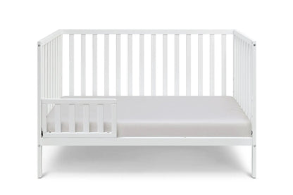Palmer 3-in-1 Convertible Island Crib white with slatted sides by Unique Piece Furniture on Tampa Home & Garden Store