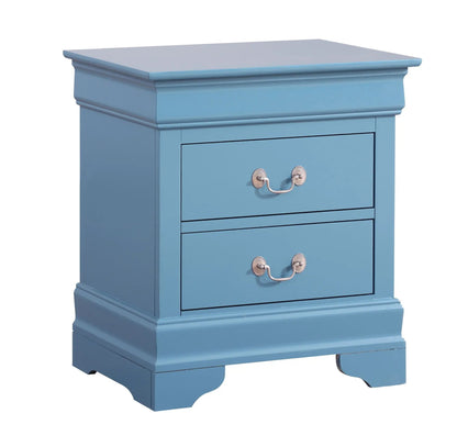 Louis Philippe Nightstand in Wood Veneer
