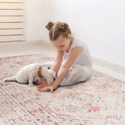 Maval Trendy Area Rug Machine Washable for Home