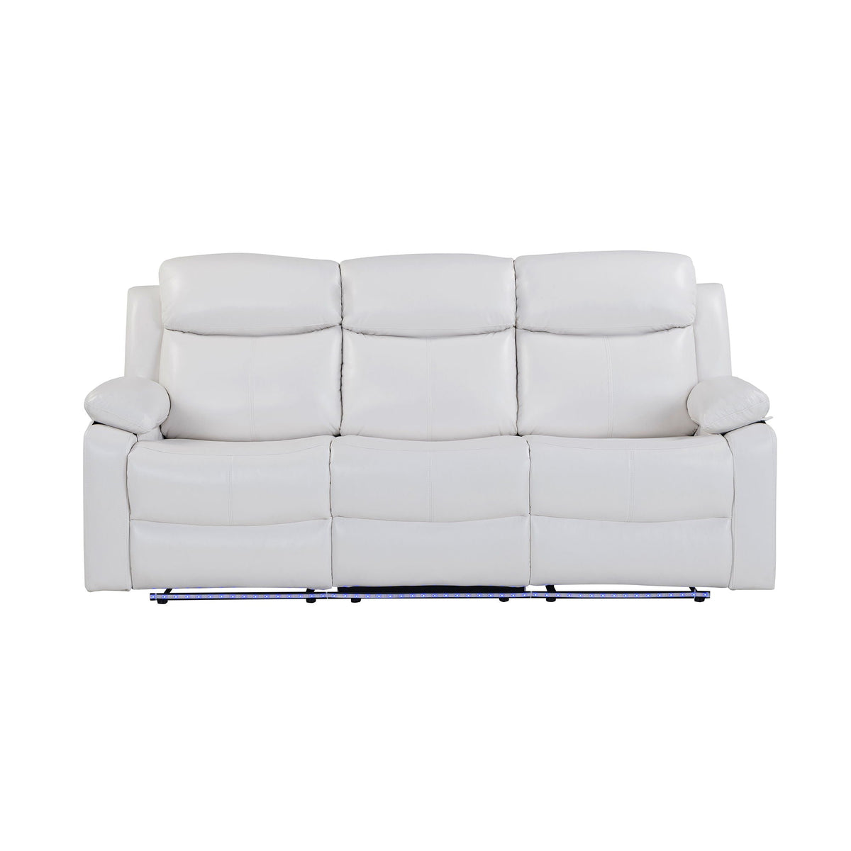 Blanche Reclining Sofa With Led Accent and Lights