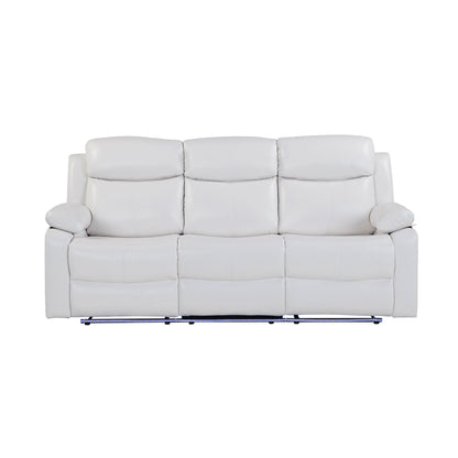 Blanche Reclining Sofa With Led Accent and Lights